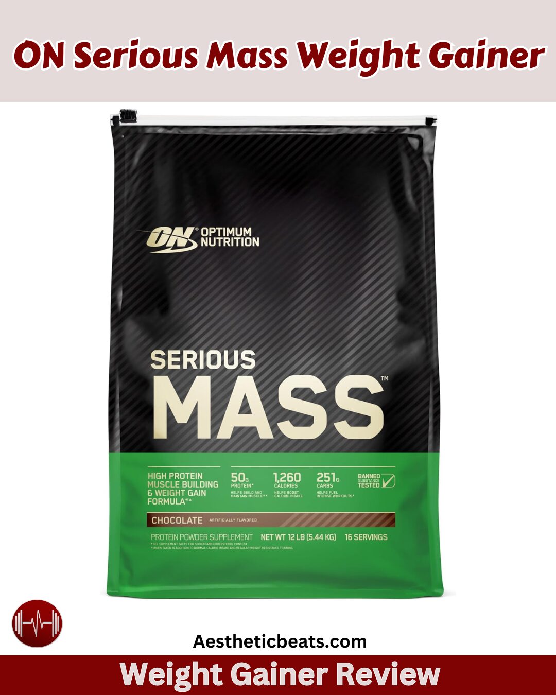 Optimum Nutrition Serious Mass Weight Gainer