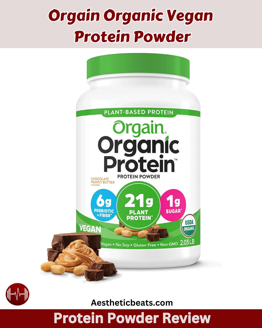 Orgain Organic Vegan Protein Powder