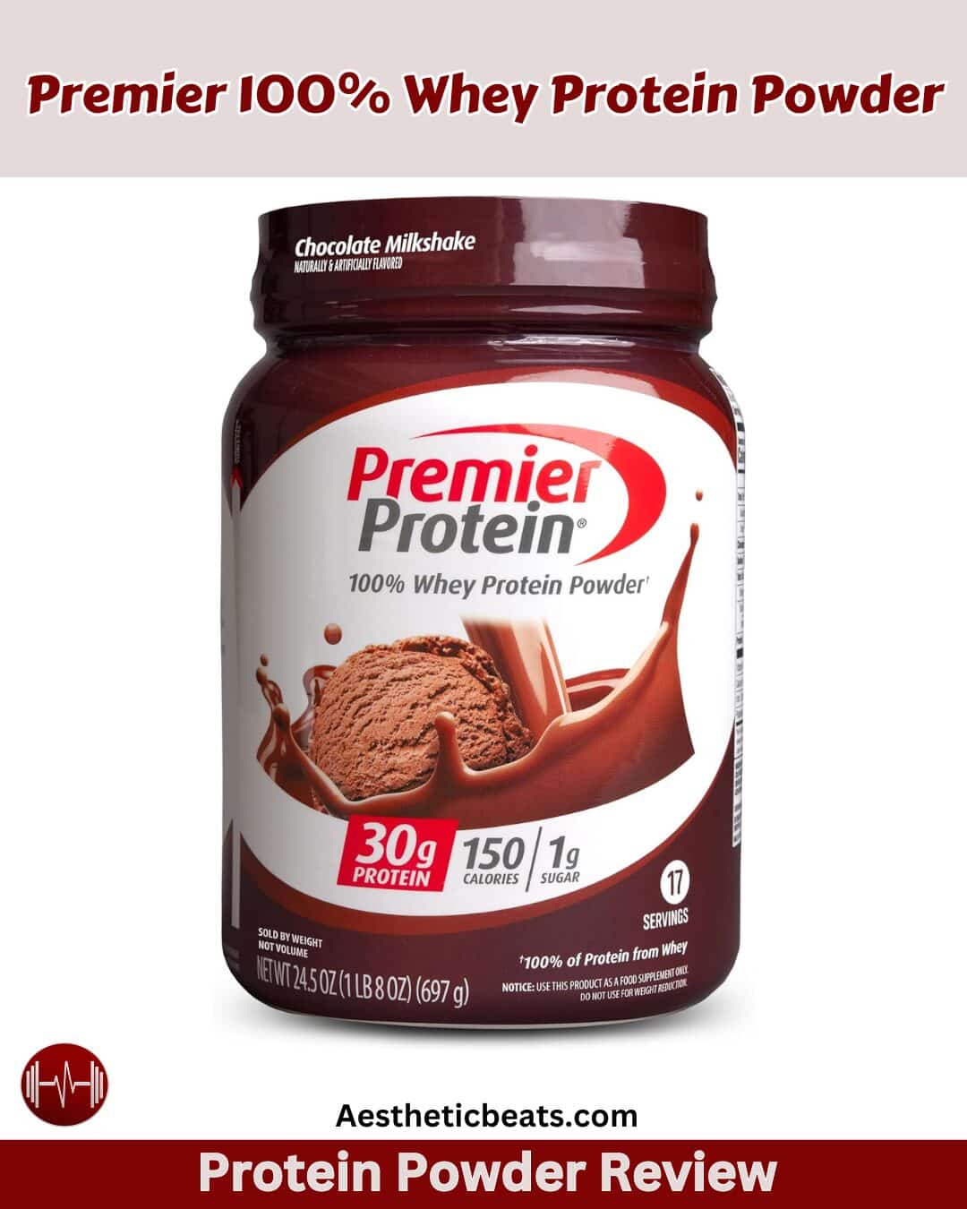 Premier 100% Whey Protein Powder