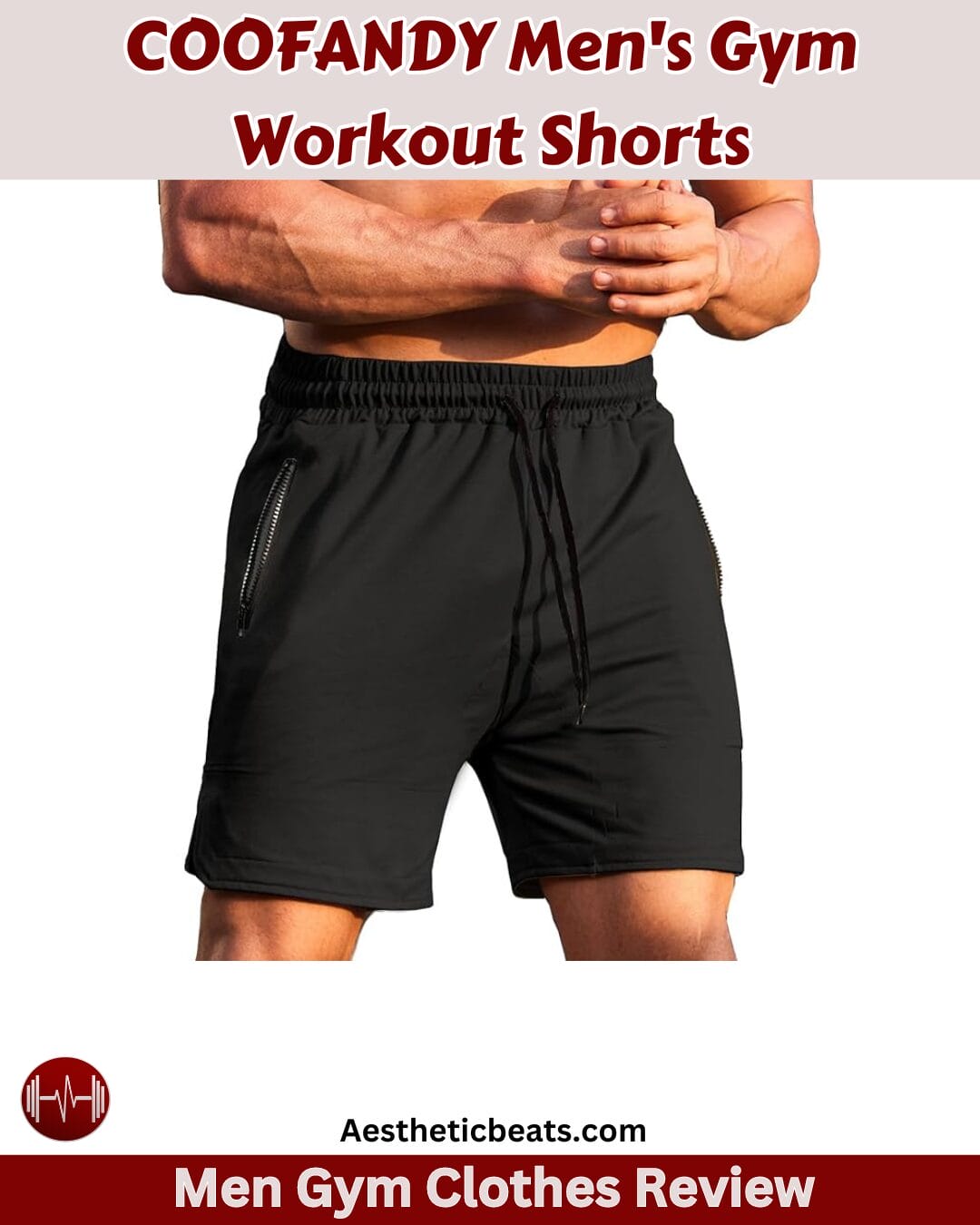 COOFANDY Men’s Gym Workout Shorts