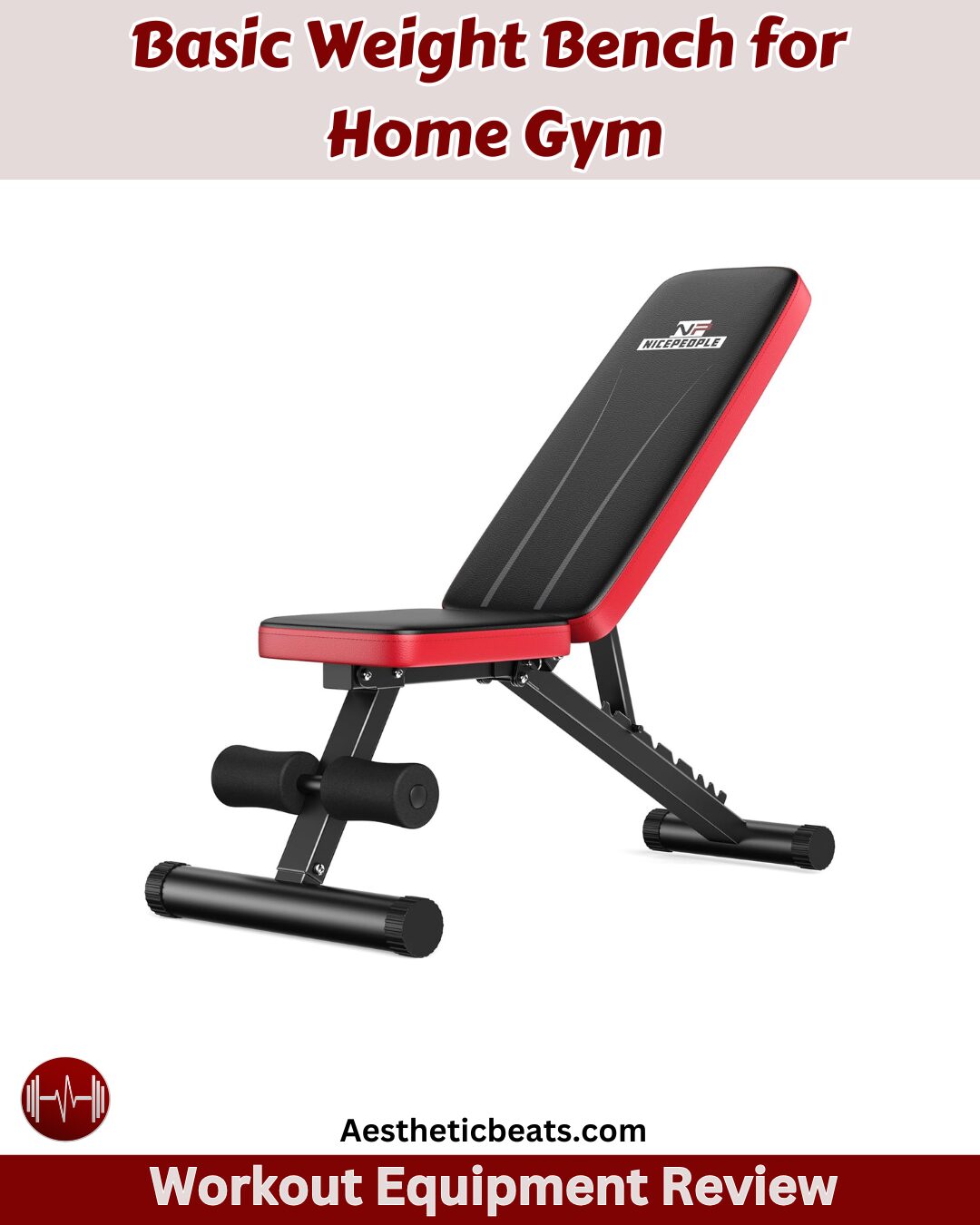 Basic Weight Bench for Home Gym