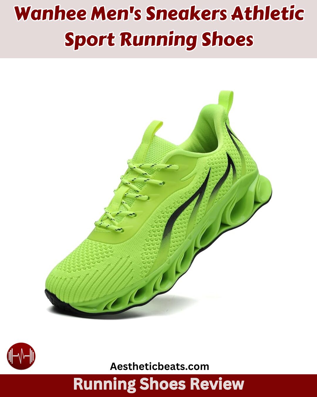 Wanhee Men's Sneakers Athletic Sport Running Shoes