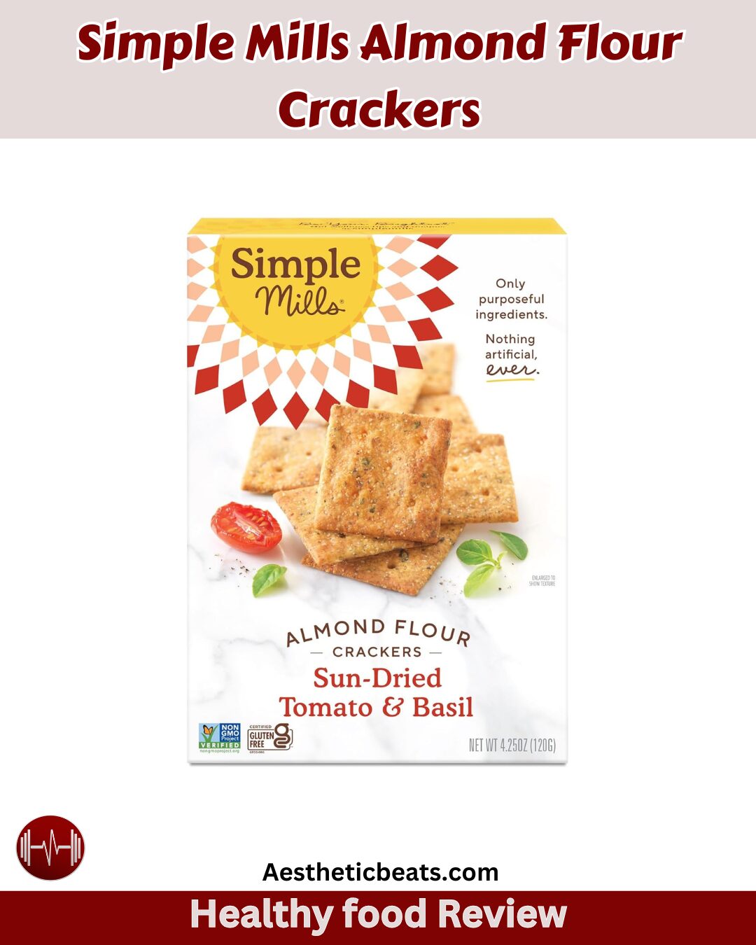 Simple Mills Almond Flour Crackers