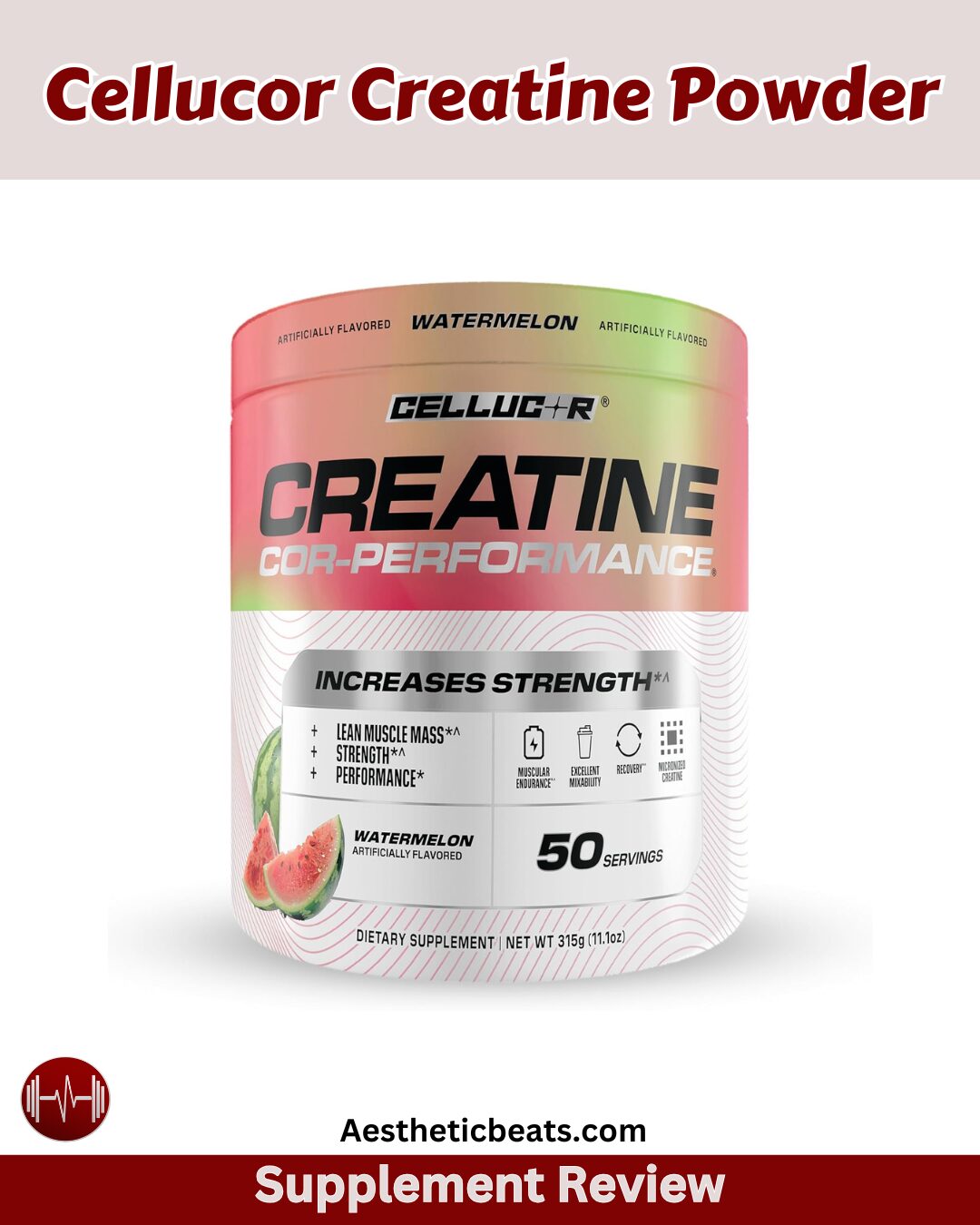 Cellucor Creatine Powder Review