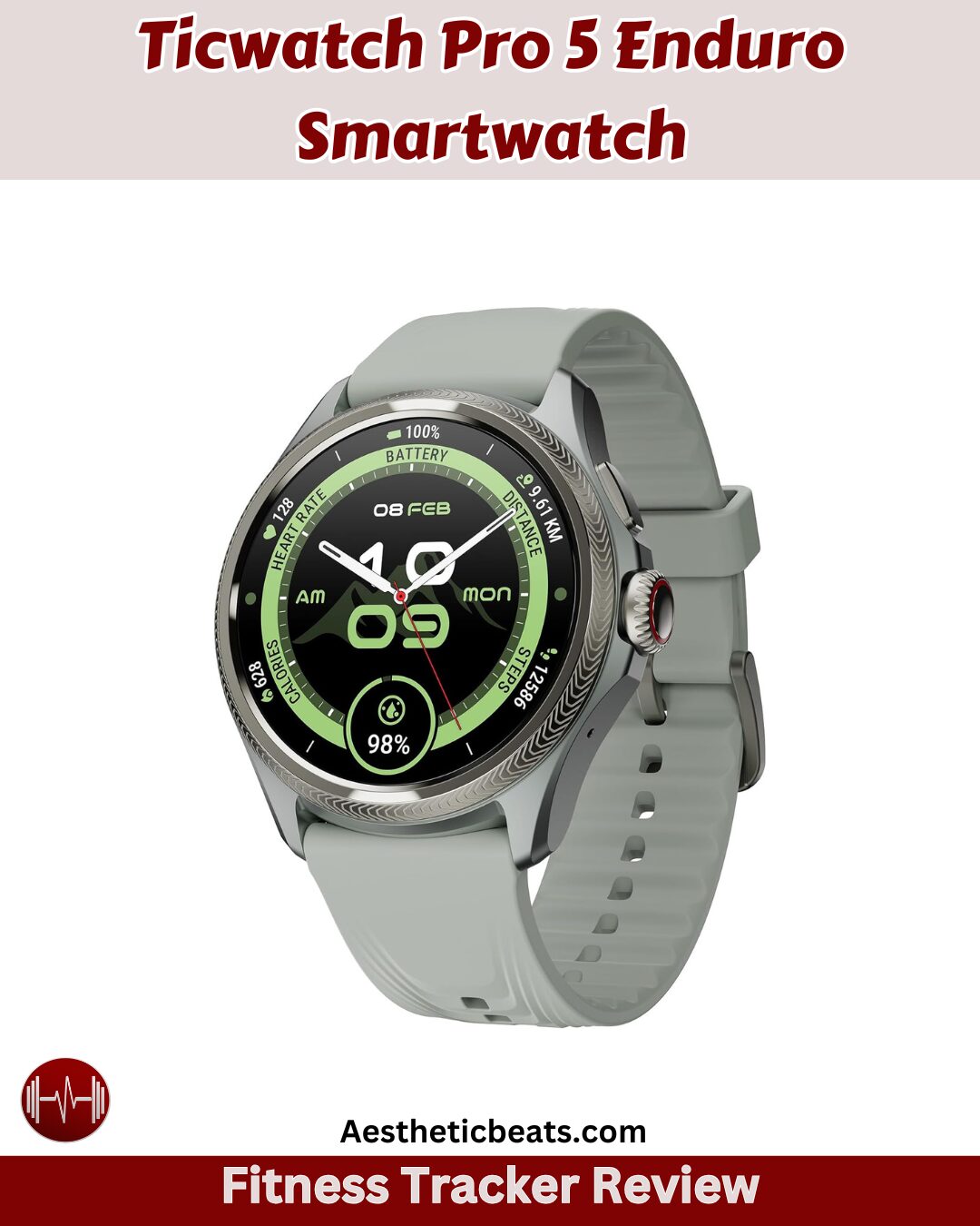 Ticwatch Pro 5 Enduro Smartwatch