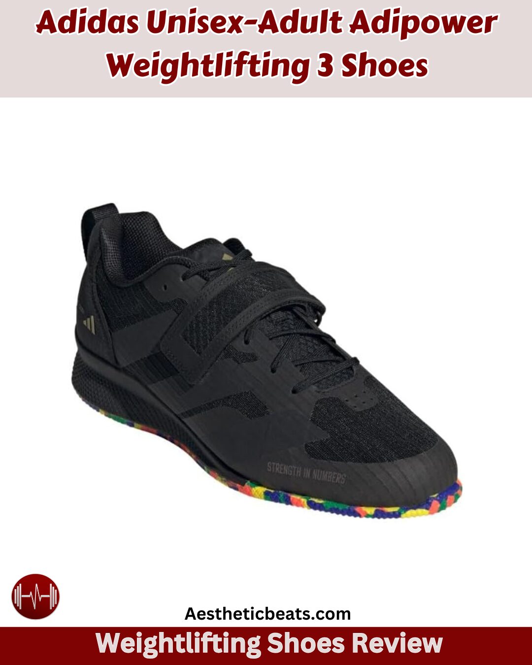 Adidas Unisex-Adult Adipower Weightlifting 3 Shoes