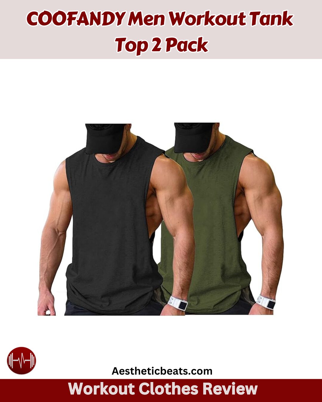 COOFANDY Men Workout Tank Top 2 Pack Review